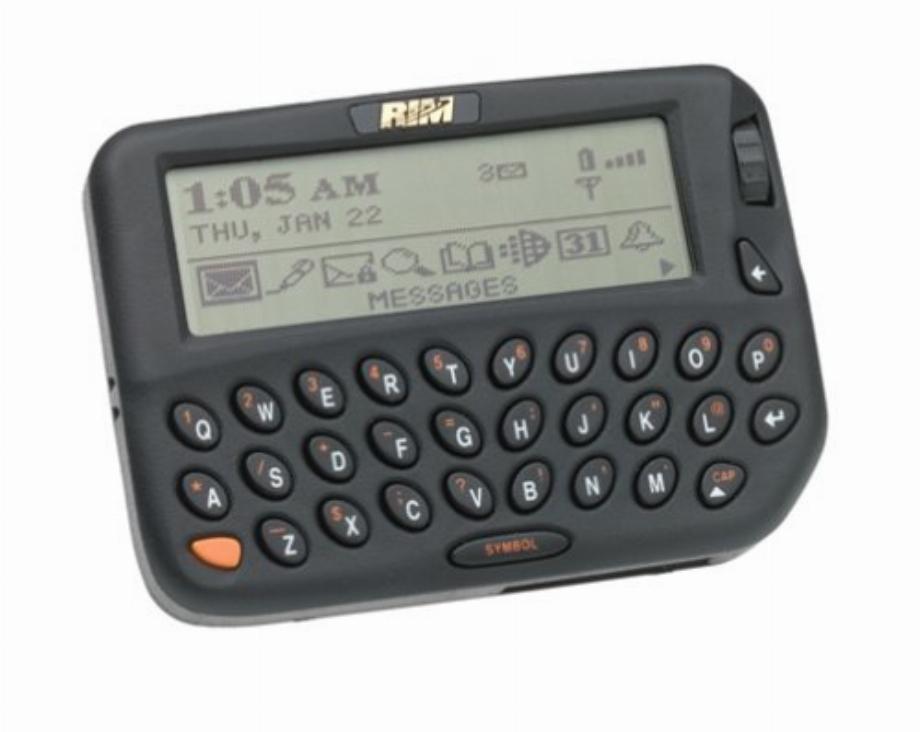 BlackBerry 850 a marqué un avant et un après. (Photo: PrensaLibre)