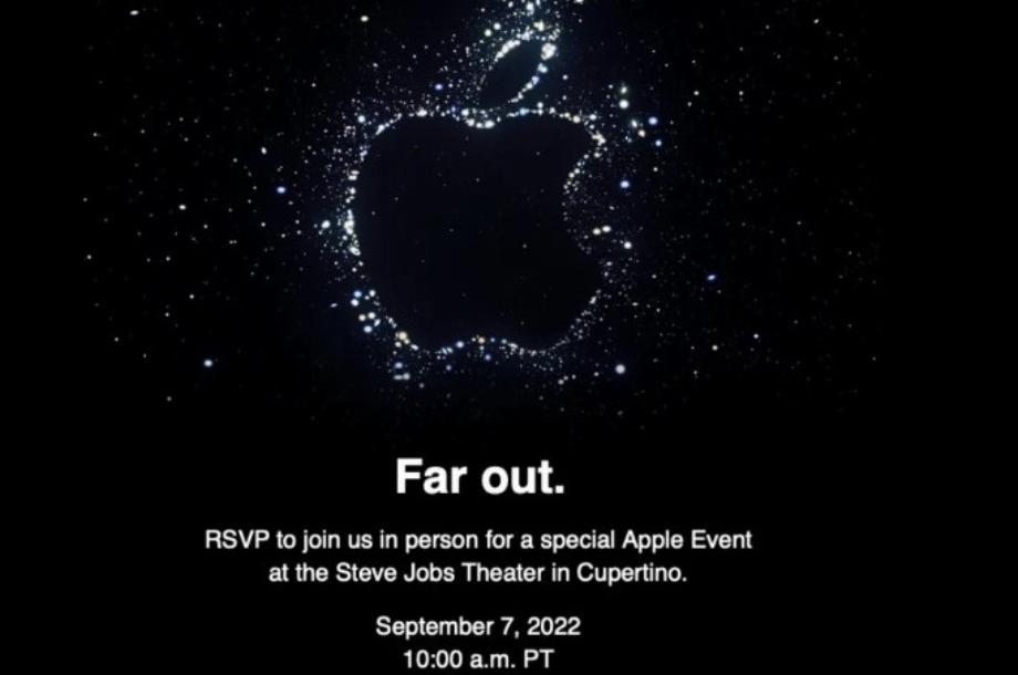 L'événement Far Out d'Apple. (photo : Pomme)