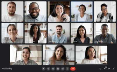 Google Meet améliore son mode portrait et peut désormais être mis à jour