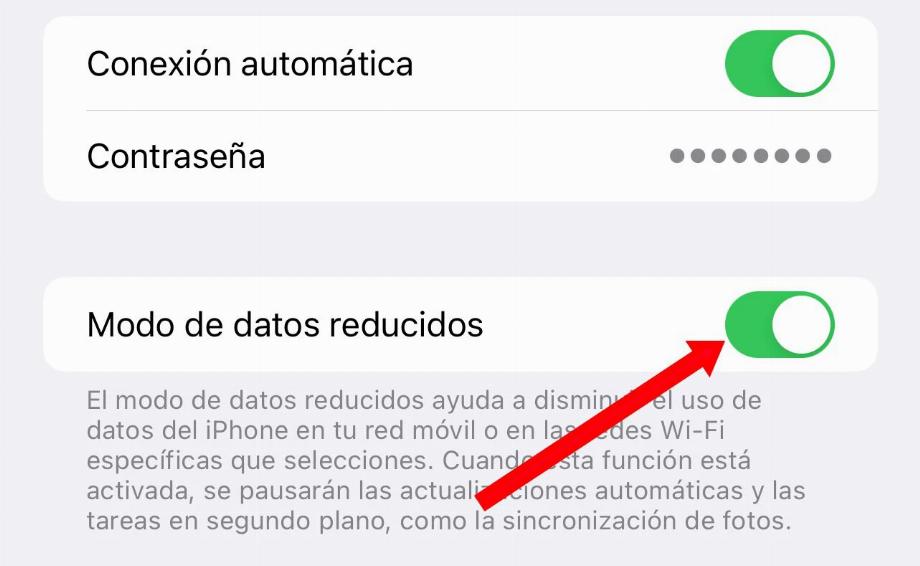 Enregistrer les données lors du partage Internet. (photo : iPhone/José Arana)