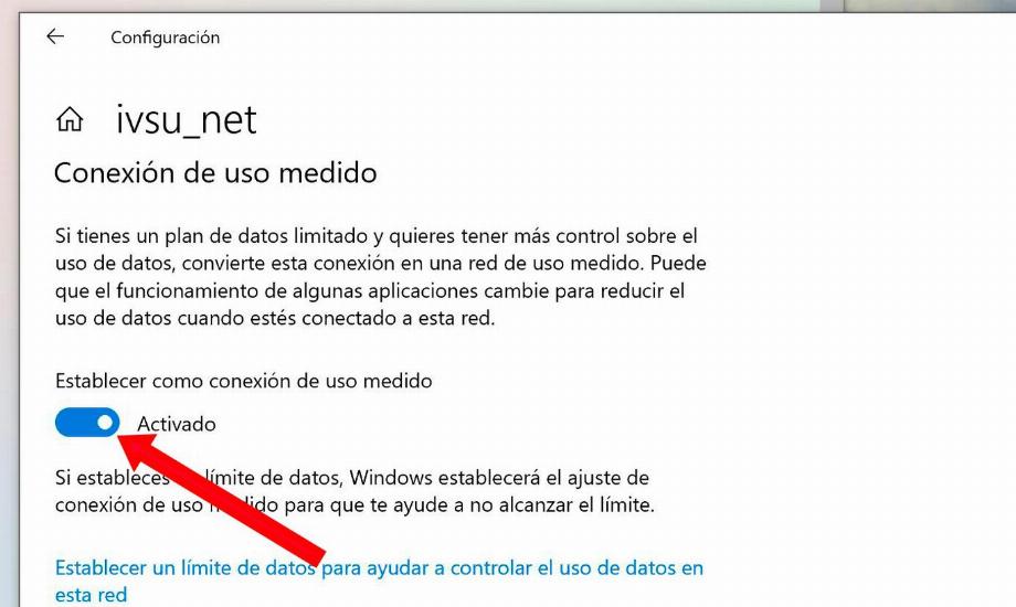 Enregistrer les données lors du partage Internet. (photo : PC/Windows/José Arana)