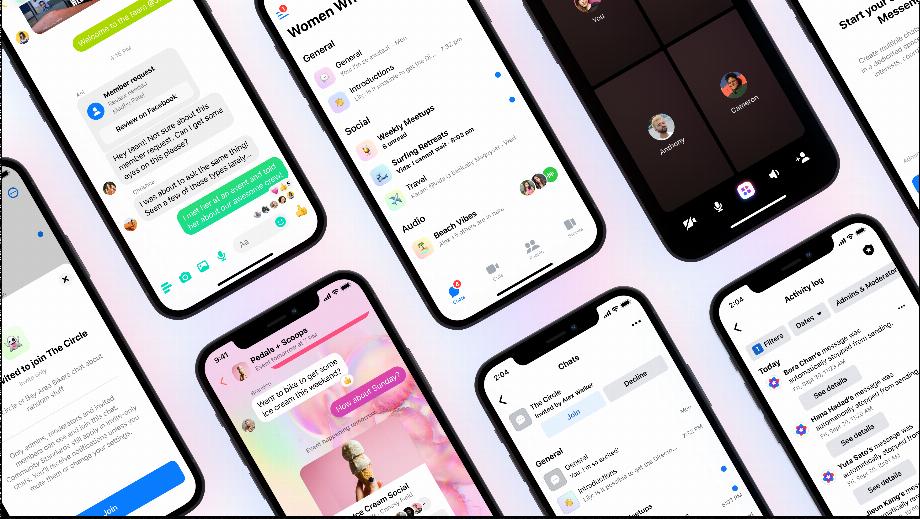 Mark Zuckerberg annonce l'arrivée des Community Chats sur Facebook et Messenger (photo : Meta)