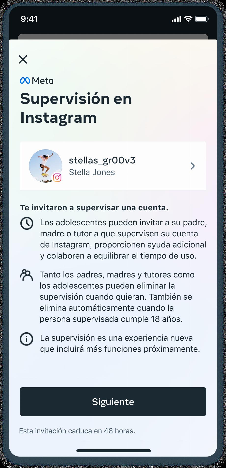 Options de supervision parentale au Meta Family Center (Meta)