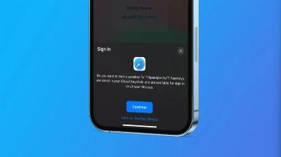 Ce sont les premières applications et sites Web compatibles avec le Passkey d'Apple