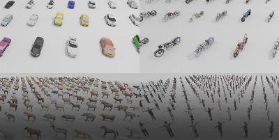 NVIDIA a annoncé une IA capable de créer des objets tridimensionnels à partir de photographies