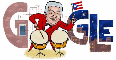 Google célèbre la vie du salsero Tito Puente avec ce doodle