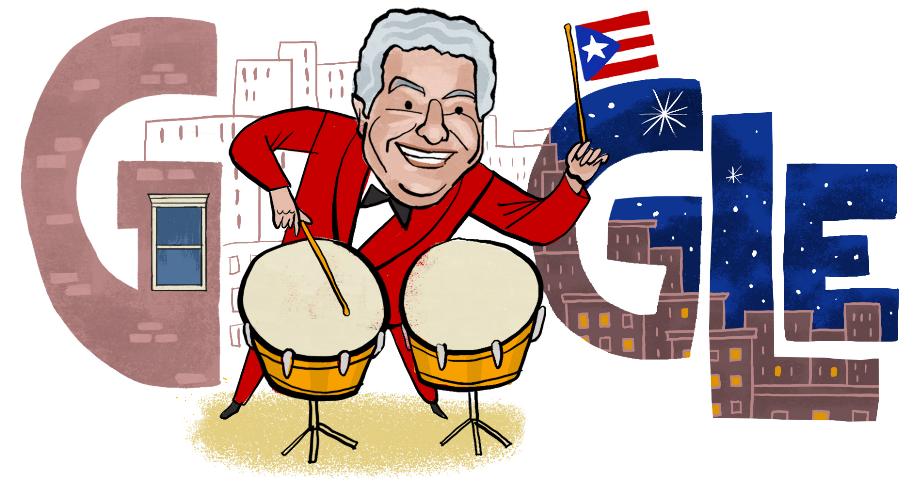 Doodle de Tito Fuente dans le moteur de recherche Google (Google)