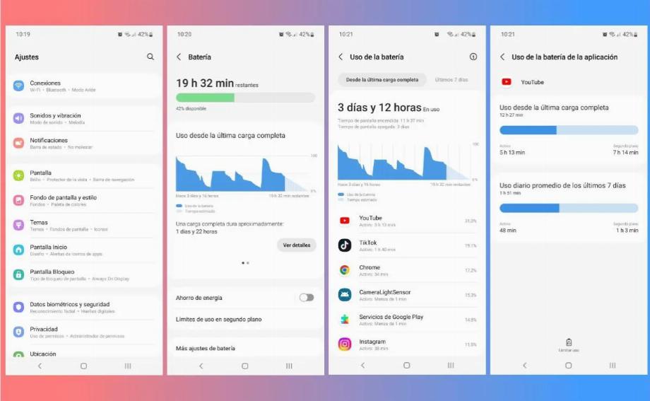Utilisation de la batterie sur un smartphone Android. (photo : regardez comment c'est fait)