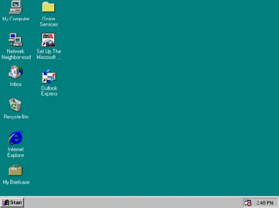 Bureau Windows 95