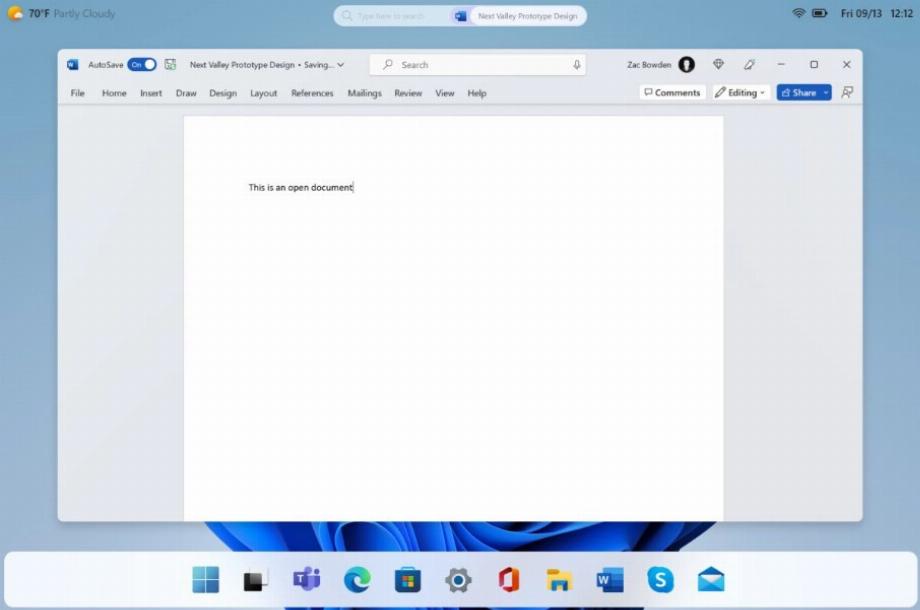 Concept de ce à quoi pourrait ressembler le bureau Windows en 2024 (Genbeta)