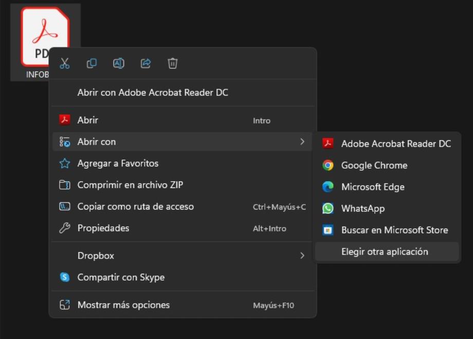 Il est possible de convertir un fichier PDF au format Word sans utiliser d'applications tierces. (Capture)