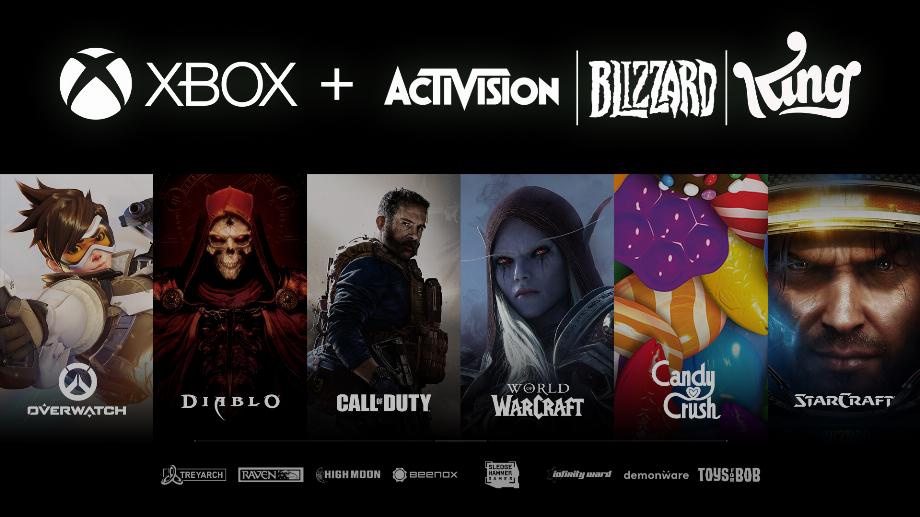 Xbox et son acquisition Activision Blizzard. (photo : Microsoft)