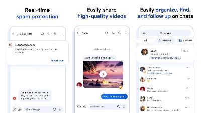 Google met à jour l'application Android Messages