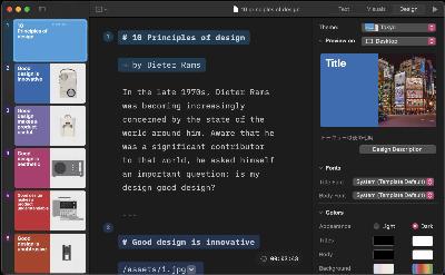 Comment créer des présentations de type PowerPoint à partir du Bloc-notes