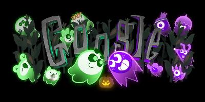 Google active un jeu d'Halloween dans son doodle