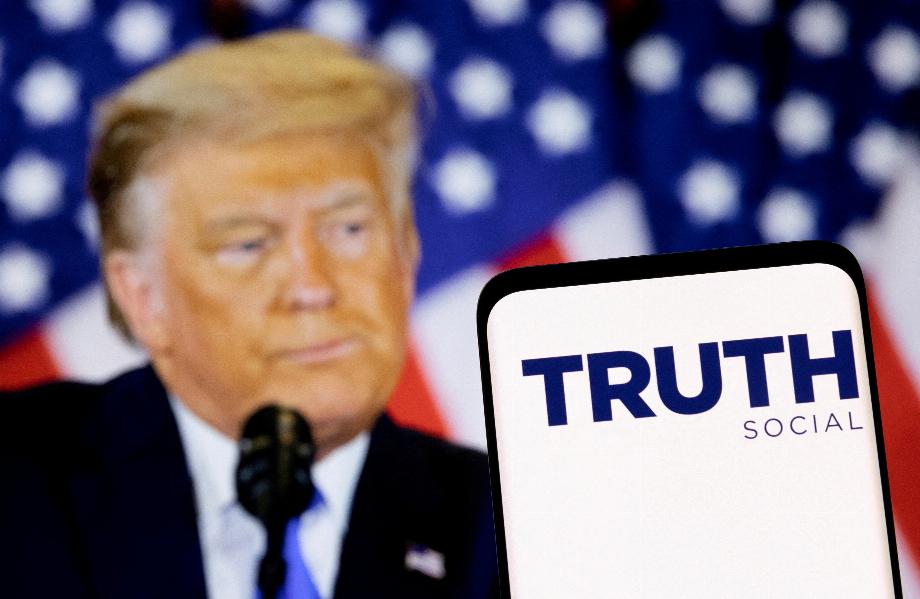 VéritéSocial. (photo : REUTERS/Dado Ruvic)