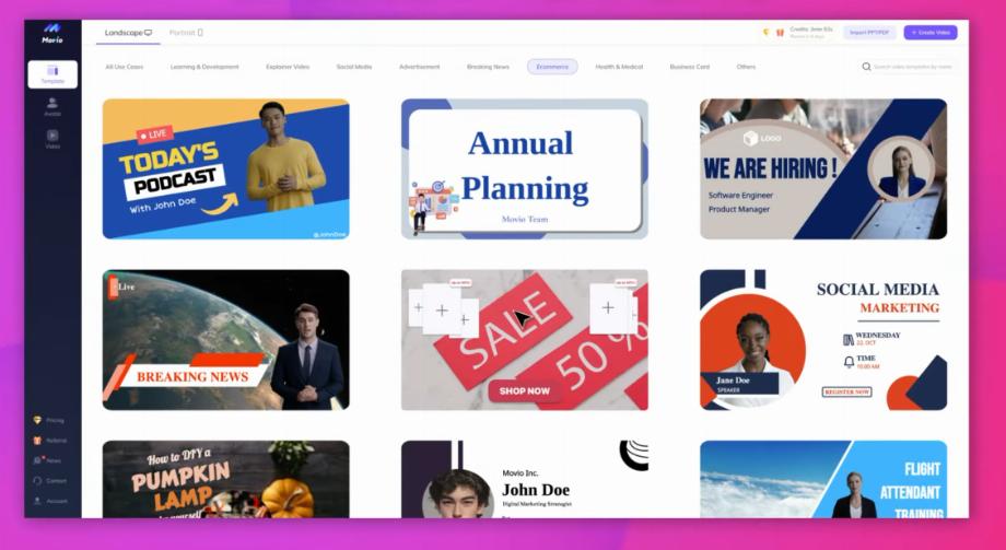 Avec des modèles réalistes, une plateforme peut créer automatiquement des publicités.