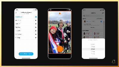 Snapchat + et la possibilité de définir l'heure des publications