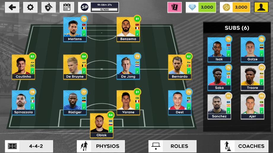 Ligue de rêve de football 2022