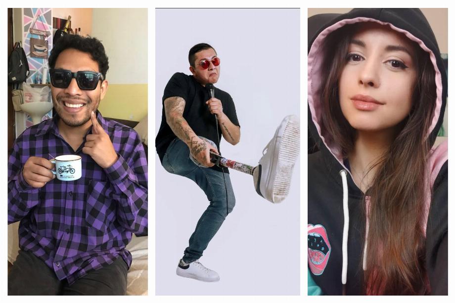 Cesar Fassmor, Brayan Ochoa et Sweet Anita. (photo : Instagram)