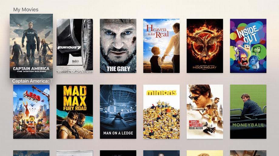 Applications recommandées pour Apple TV. (photo : AppStore)