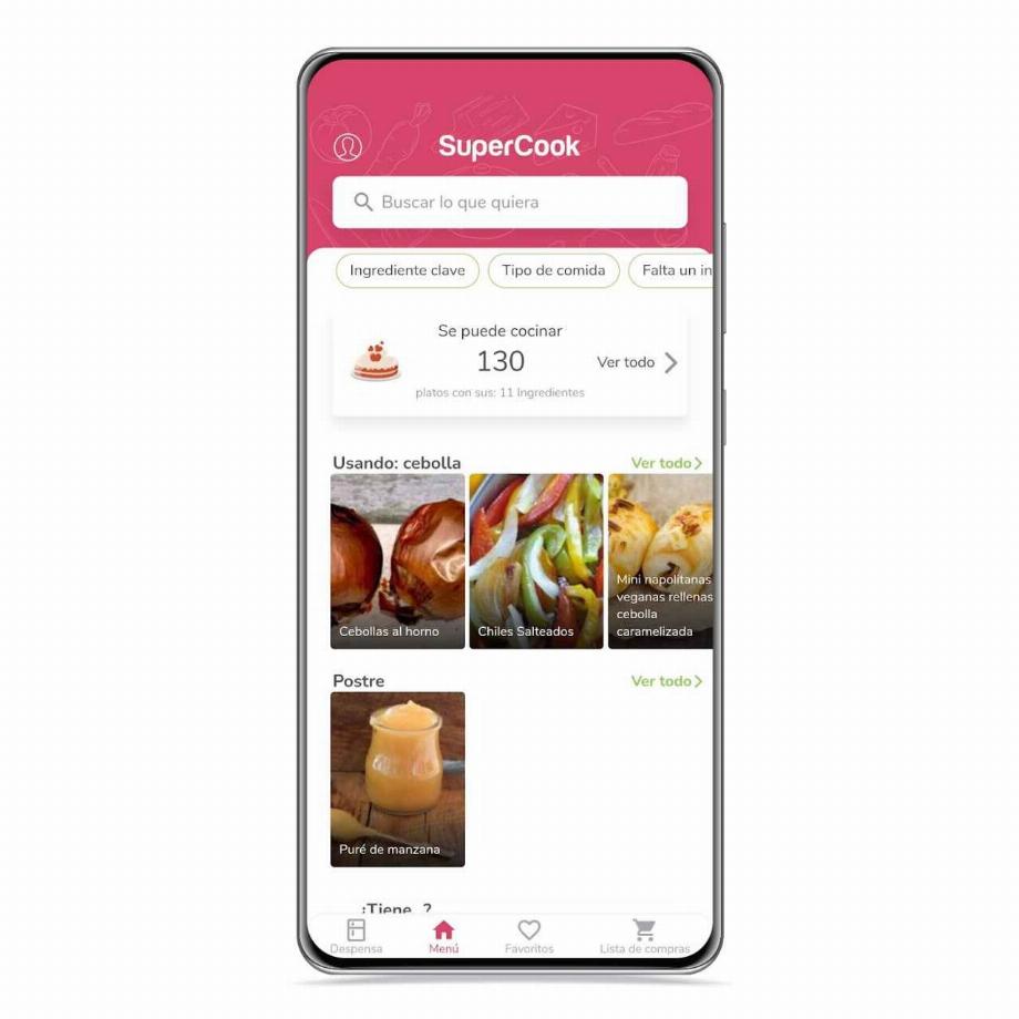 L'application Supercook génère automatiquement des recettes avec les ingrédients dont l'utilisateur dispose à la maison.