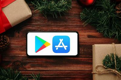 Applications de Noël pour éditer des photos, mettre des filtres ou des cadres et faire une liste de cadeaux