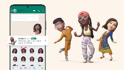 WhatsApp a déjà ses propres avatars, ils peuvent donc être créés
