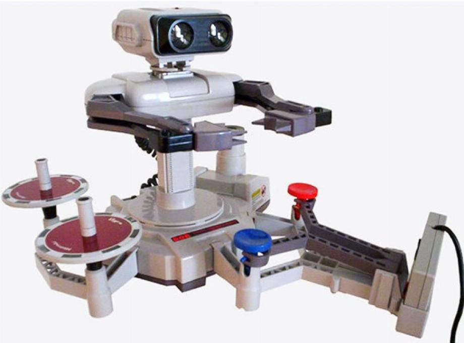 Nintendo a créé un robot qui servait d'ami pour que les enfants ne jouent pas seuls.