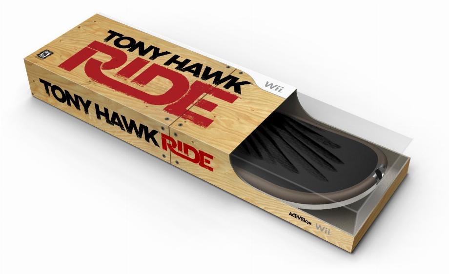 Activision a sorti un deck pour simuler les mouvements de skateboard sur la Wii.