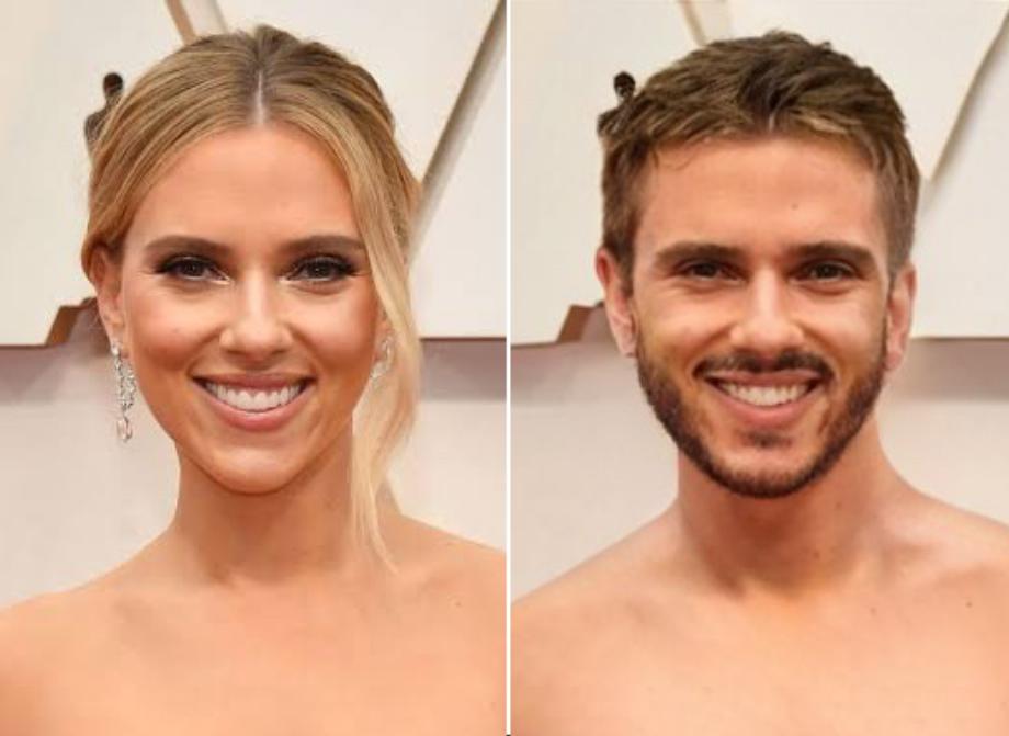 Acteurs et actrices hollywoodiens dotés d'une intelligence artificielle pour savoir à quoi ils ressembleraient avec le sexe opposé. (FaceApp/Composition/José Arana)