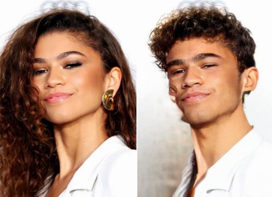 Acteurs et actrices hollywoodiens dotés d'une intelligence artificielle pour savoir à quoi ils ressembleraient avec le sexe opposé. (FaceApp/Composition/José Arana)