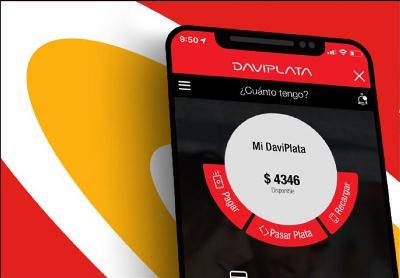 Cette application se fait passer pour Daviplata en simulant de faux paiements