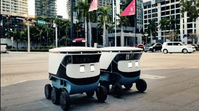Votre prochaine commande Uber Eats à Miami pourra être livrée par un robot : découvrez comment cela fonctionnera