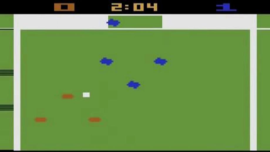 Le premier jeu vidéo qui avait un footballeur sur la couverture.