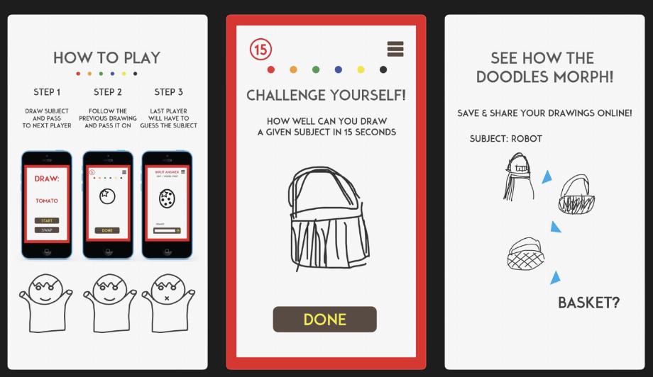 Applications pour jouer avec des amis ou en famille lors d'une réunion. (Capture d'écran : App Store)