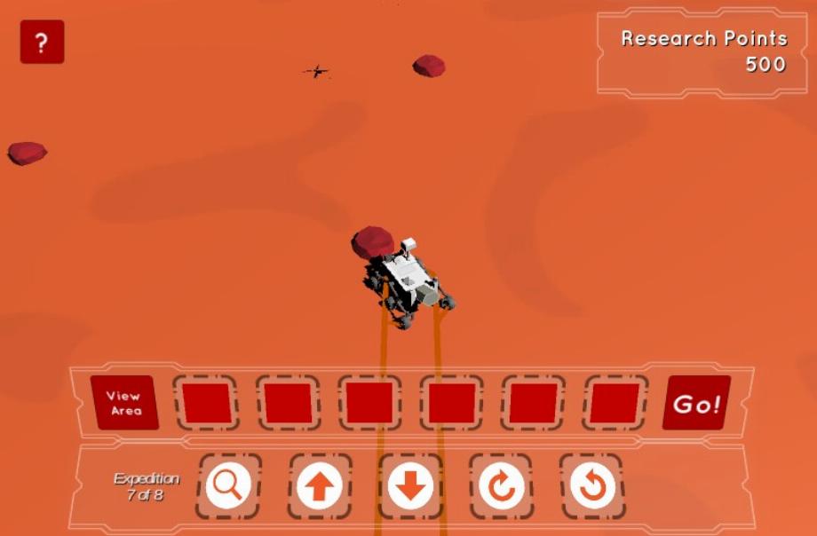 Explorez Mars : un jeu de Mars Rover. (Capture)