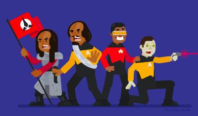 Journée de science-fiction sur Internet et cinq faits sur le klingon, le langage fictif de Star Trek