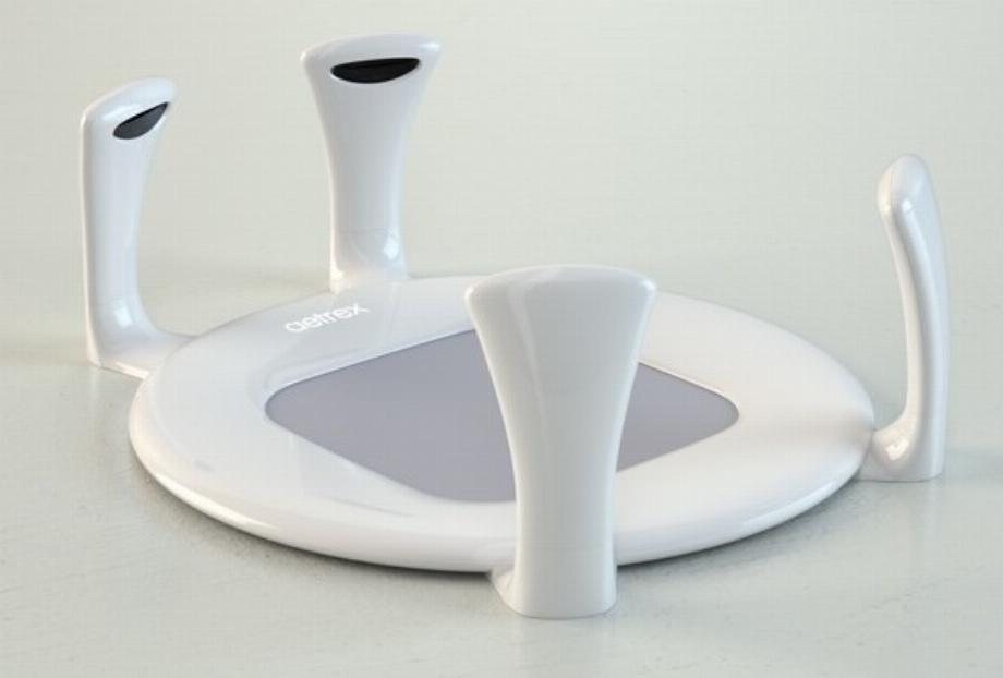 Albert 3DFit Scanner au salon technologique CES 2023. (Aetrex)