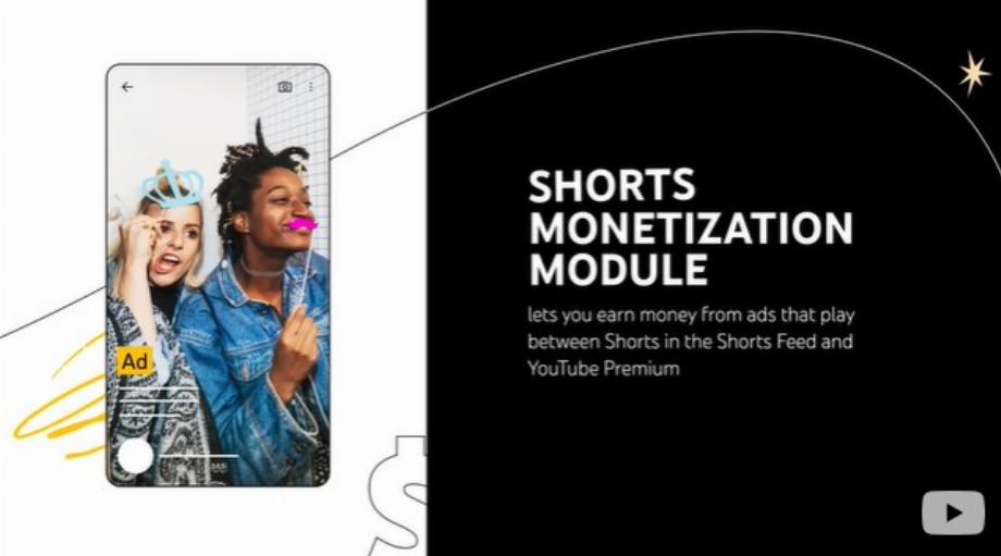 YouTube autorisera la diffusion de publicités lors de la visualisation de Shorts sur la plateforme. (Capture/YouTube)