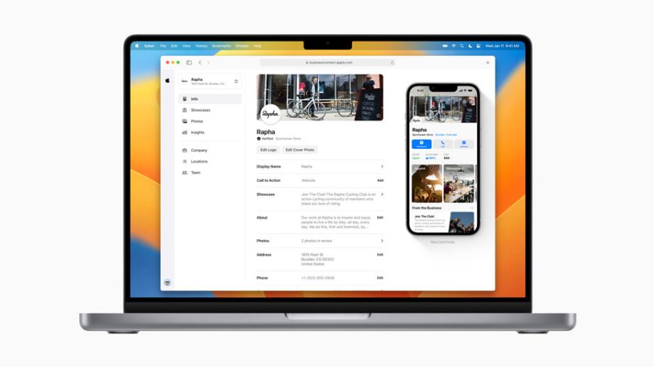 L'application permettra aux magasins d'avoir un profil avec des informations pertinentes.