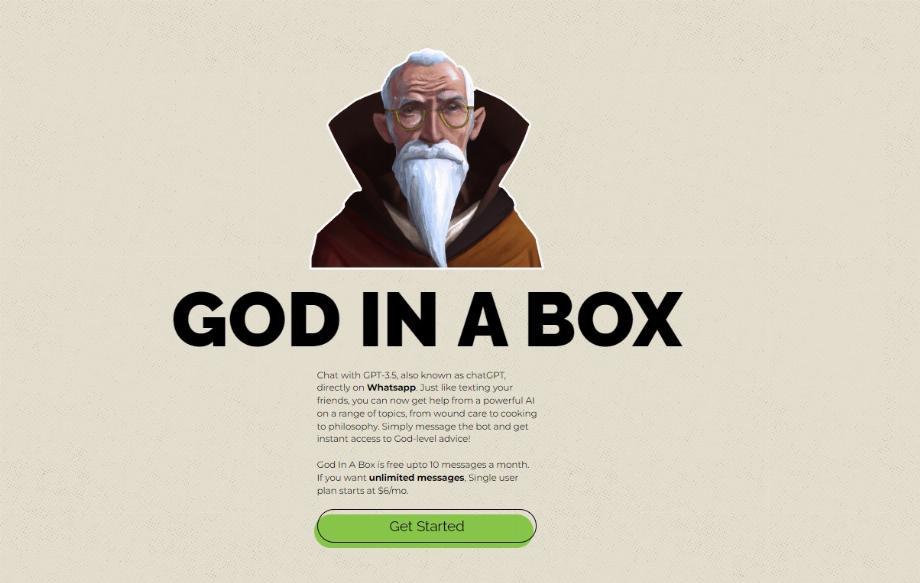God in a Box est le robot qui permet de lier les deux applications, il ne nécessite aucun paiement pour l'utiliser.