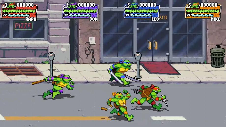 Jeu des Tortues Ninja de combat et d'action.