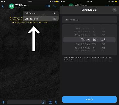 WhatsApp vous permettra de programmer des appels de groupe depuis l'application