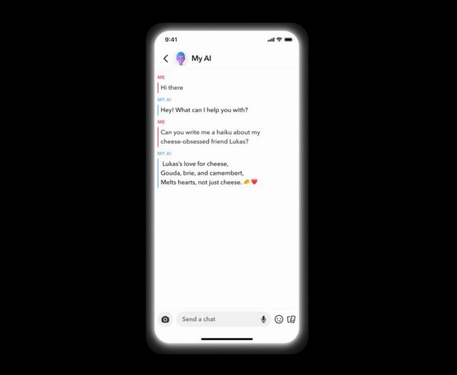 Les utilisateurs auront la possibilité de modifier la conception de l'arrière-plan et de demander des recommandations. (Snapchat)