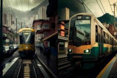 Voici à quoi ressemblera le métro de Bogotá selon l'Intelligence Artificielle