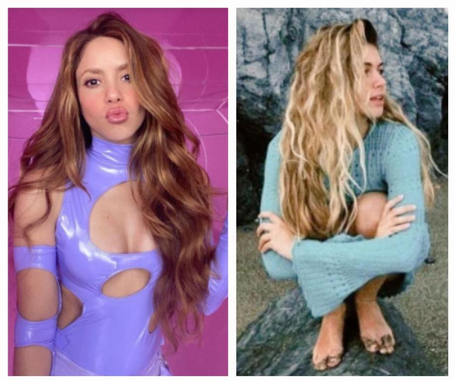 Clara Chía a copié plusieurs tenues de Shakira, pendant le temps où elle a été en romance avec Gerard Piqué. @shakira et @clarachia_official_/Instagram