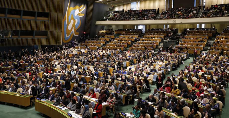 Lors de la CSW (Commission sur la condition juridique et sociale des femmes) qui se déroule pendant deux semaines à New York, aux États-Unis, elles ont parlé d'équité numérique et d'accès à la technologie et à l'information. (Photo. CSW)