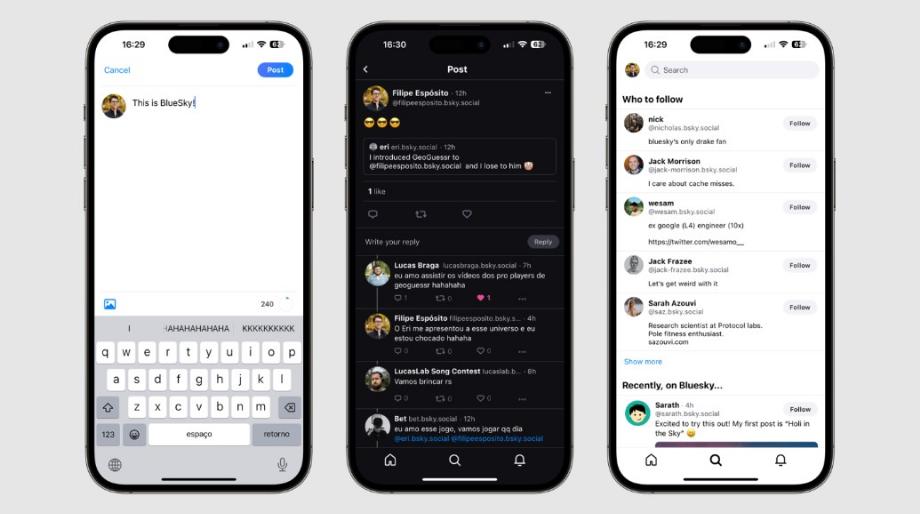 Bluesky est le nouveau réseau social du co-fondateur de Twitter. (9to5mac)