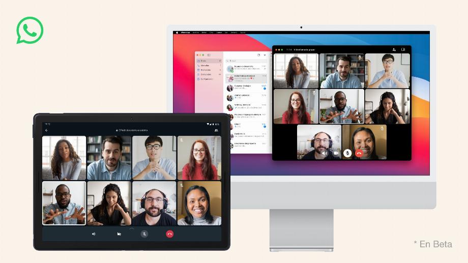 WhatsApp active les premières versions bêta de son application pour les tablettes et les ordinateurs Mac.(WhatsApp)